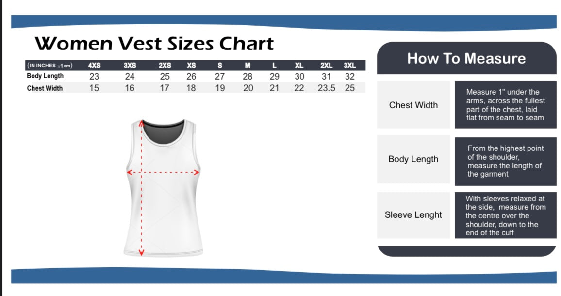Saints Vest Female fit