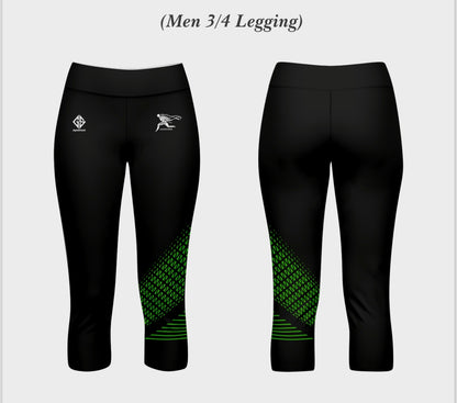 Harriers Club sublimated 3/4 leggings
