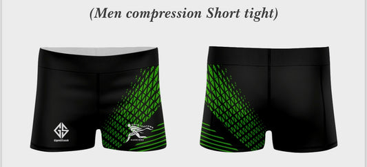 Harriers Club sublimated Compression Shorts
