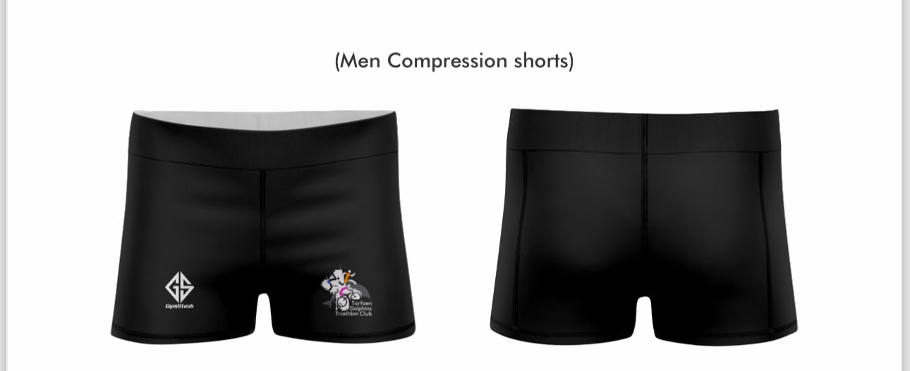 Torfaen Club sublimated Compression Shorts