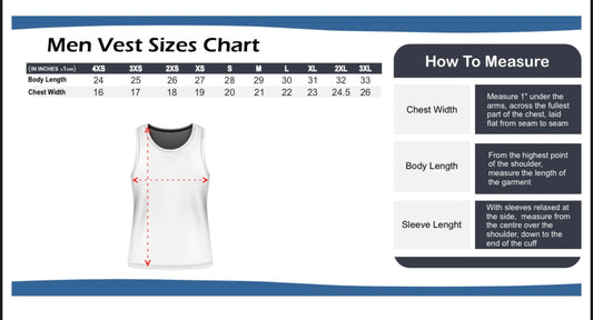 Mens Race Day Vest