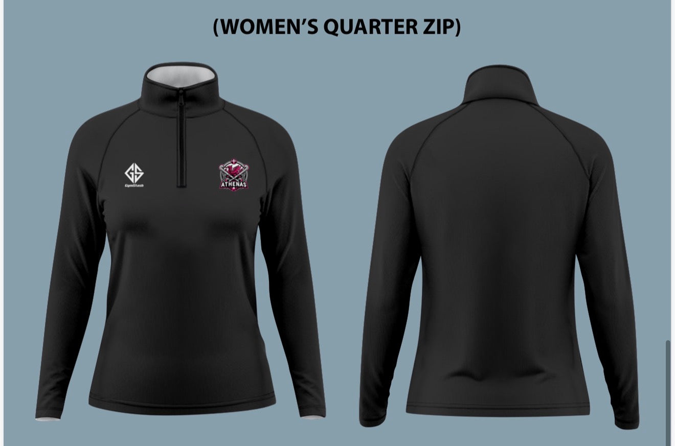 Athena’s 1/4 Zip Female fit