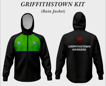 Harriers Club sublimated Shower resistant jacket