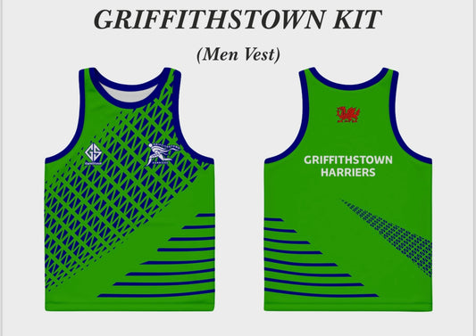 Harriers Club sublimated vest