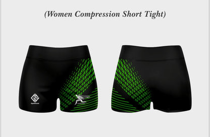 Harriers Club sublimated Compression Shorts
