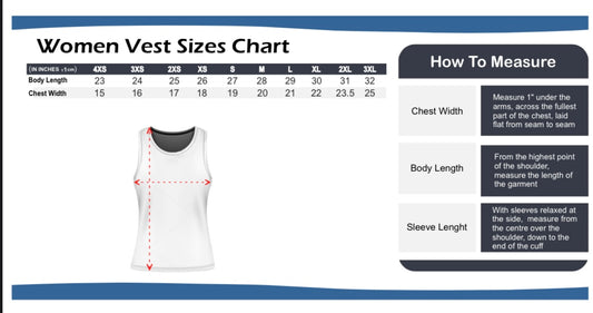 Ladies Race Day Vest - Racerback