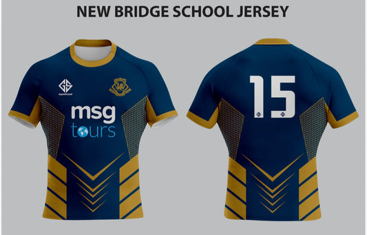 Muscle fit Rugby shirt