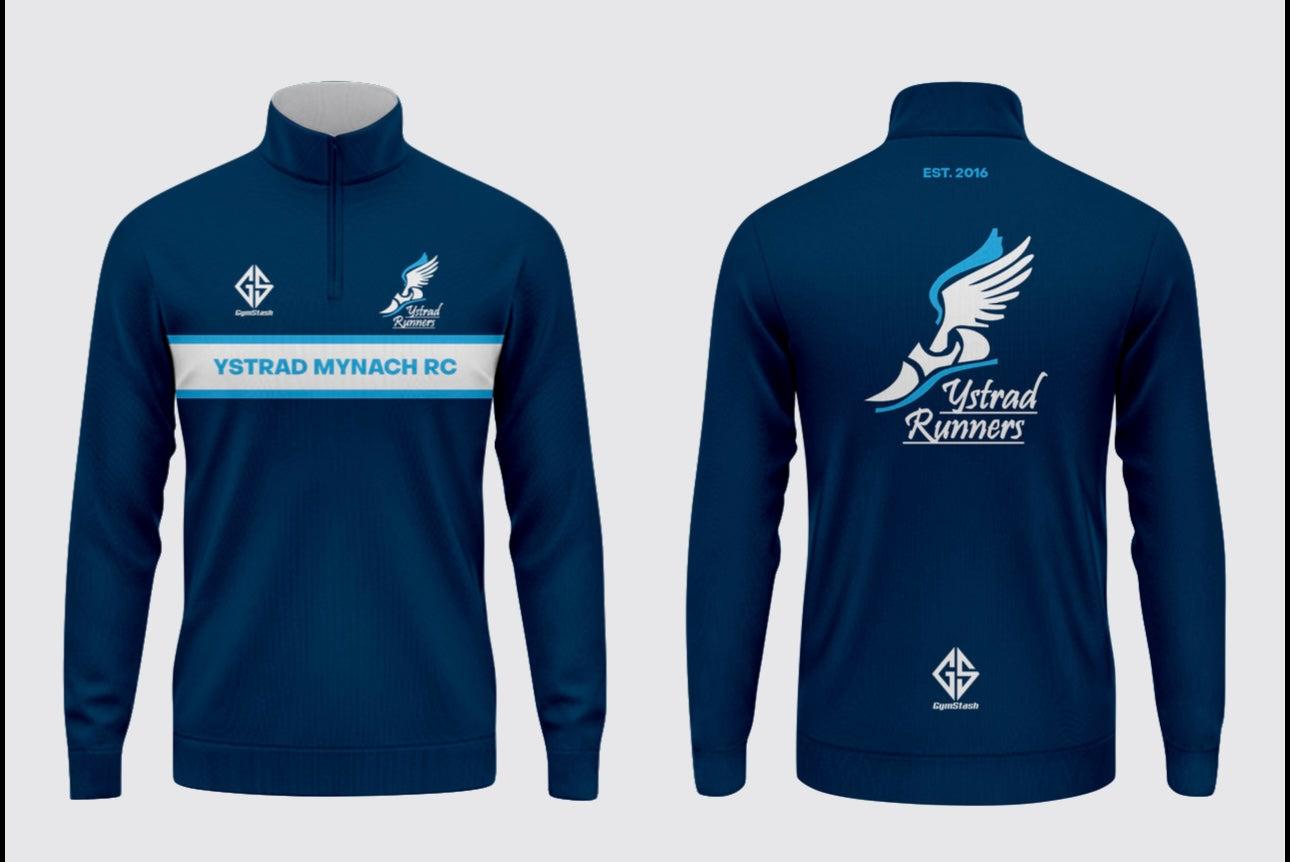 Ystrad Runners Club 1/4 Zip