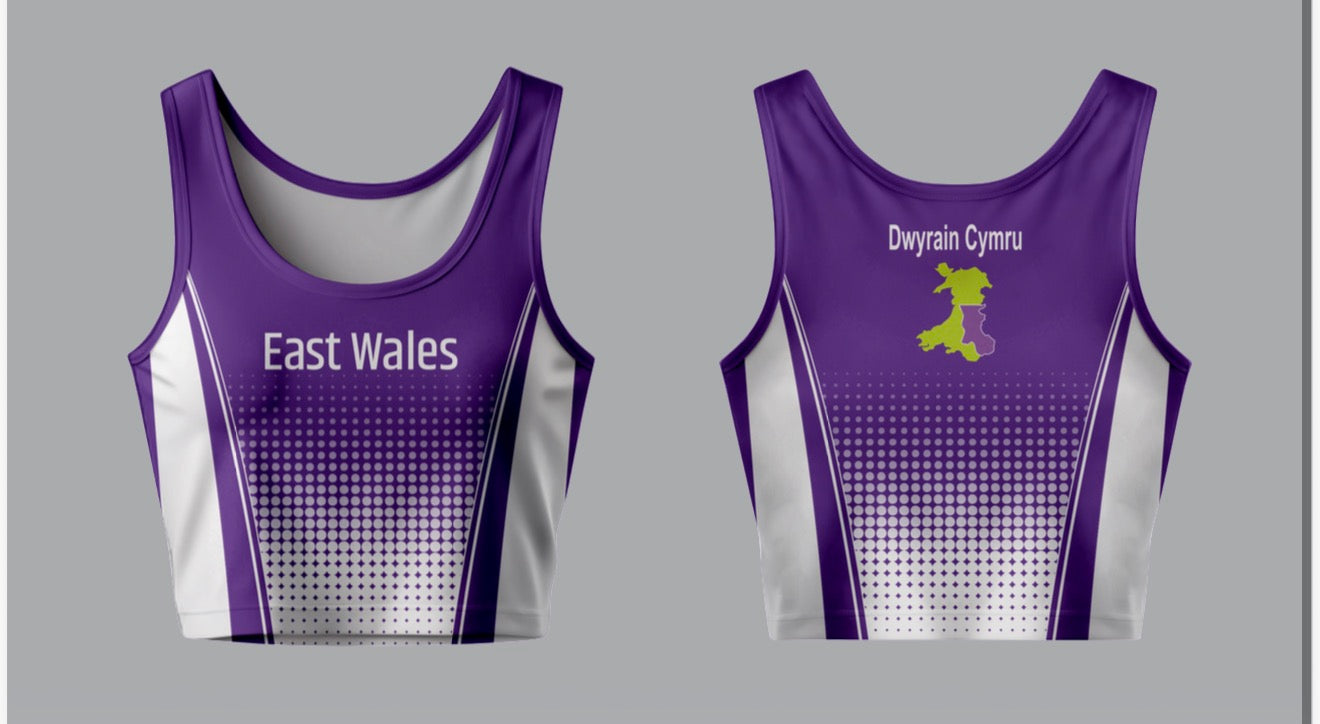 East Wales Race Crop Top