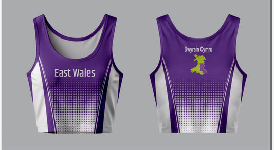 East Wales Race Crop Top