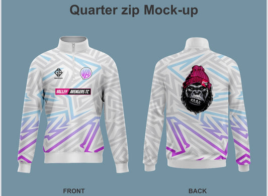 VA Club 1/4 Zip White