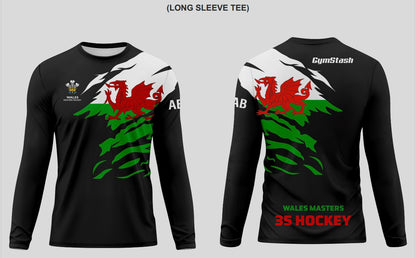 Wales Masters Long Sleeve T Male Fit