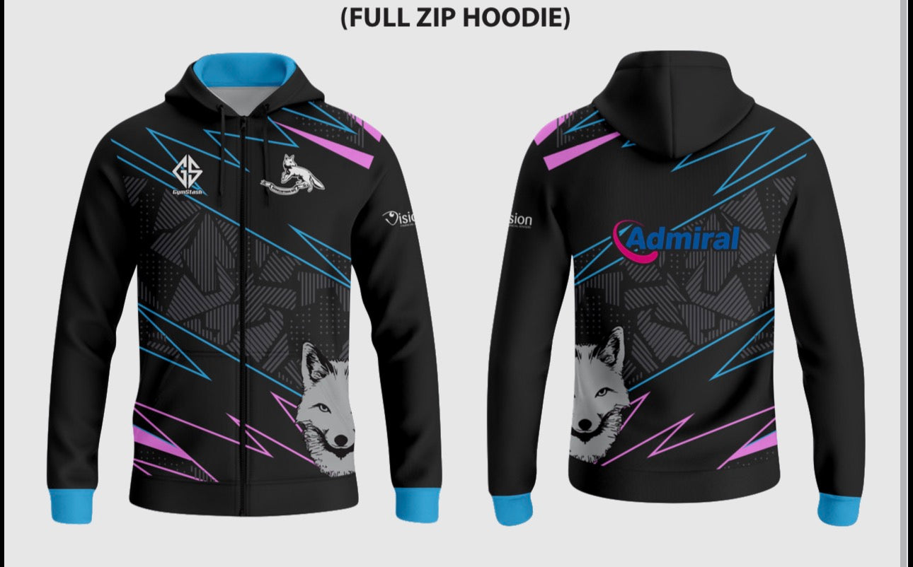 26 Tour Foxes Club Full Zip Hoodie