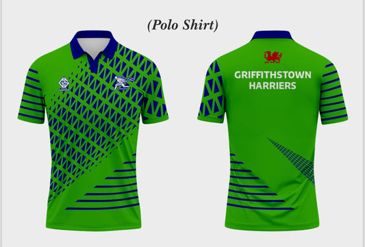 Harriers Club sublimated polo