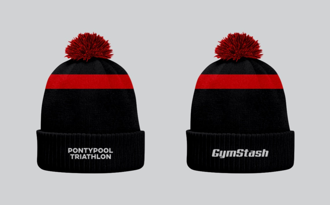 Pontypool Tri Bobble Hat Version 2