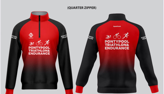 Pontypool Tri Club 1/4 Zip