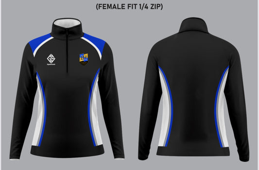 Female fit Eastern High GCSE PE 1/4 Zip