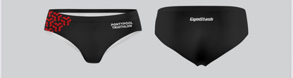 Pontypool Triathlon Swim Trunks Black 1