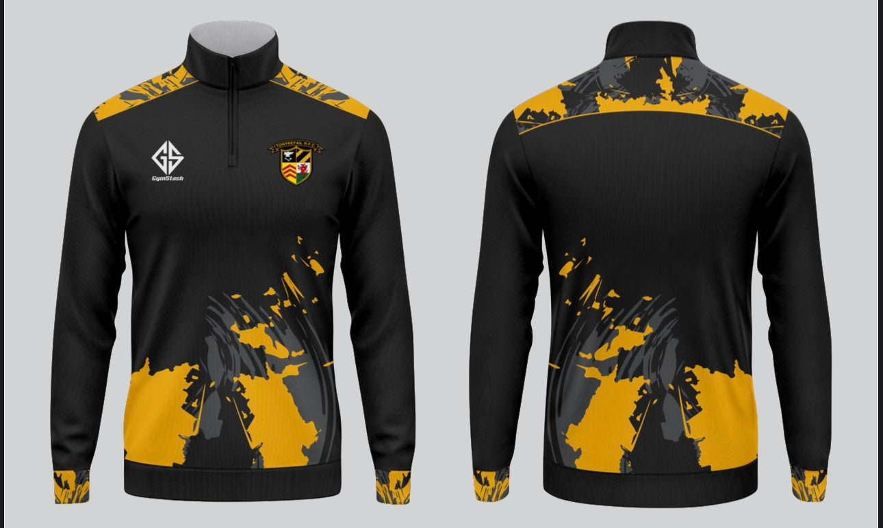 Tonyrefail Club 1/4 Zip