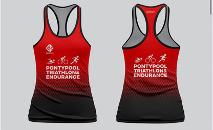 Pontypool Tri Club Vest Ladies