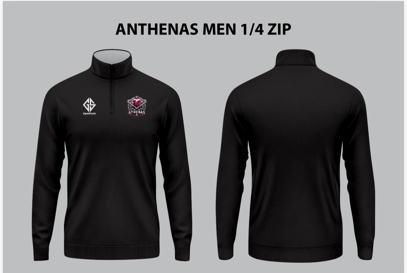 Athena’s Male fit 1/4 Zip