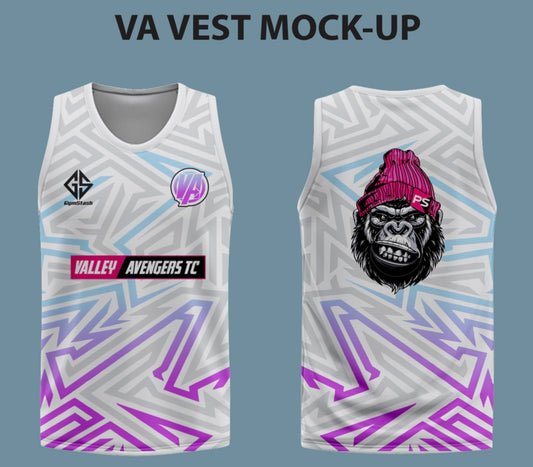 VA White Club Race Vest