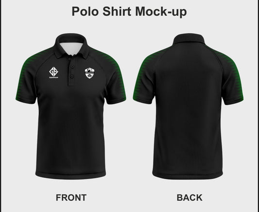 Black Club sublimated Polo shirt