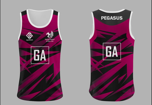 Female Netball Playing Vest (only)