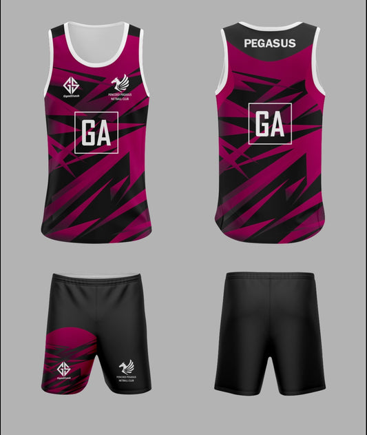 Male Netball Playing kit