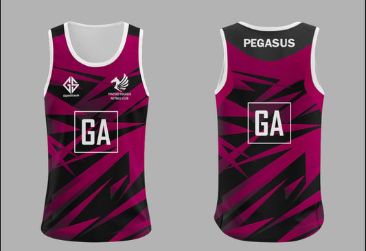 Male Netball Playing Vest (only)
