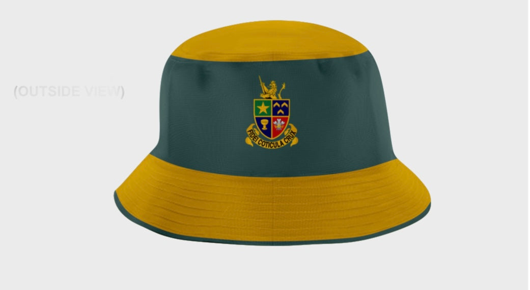 Adults Bucket Hat Yellow Top